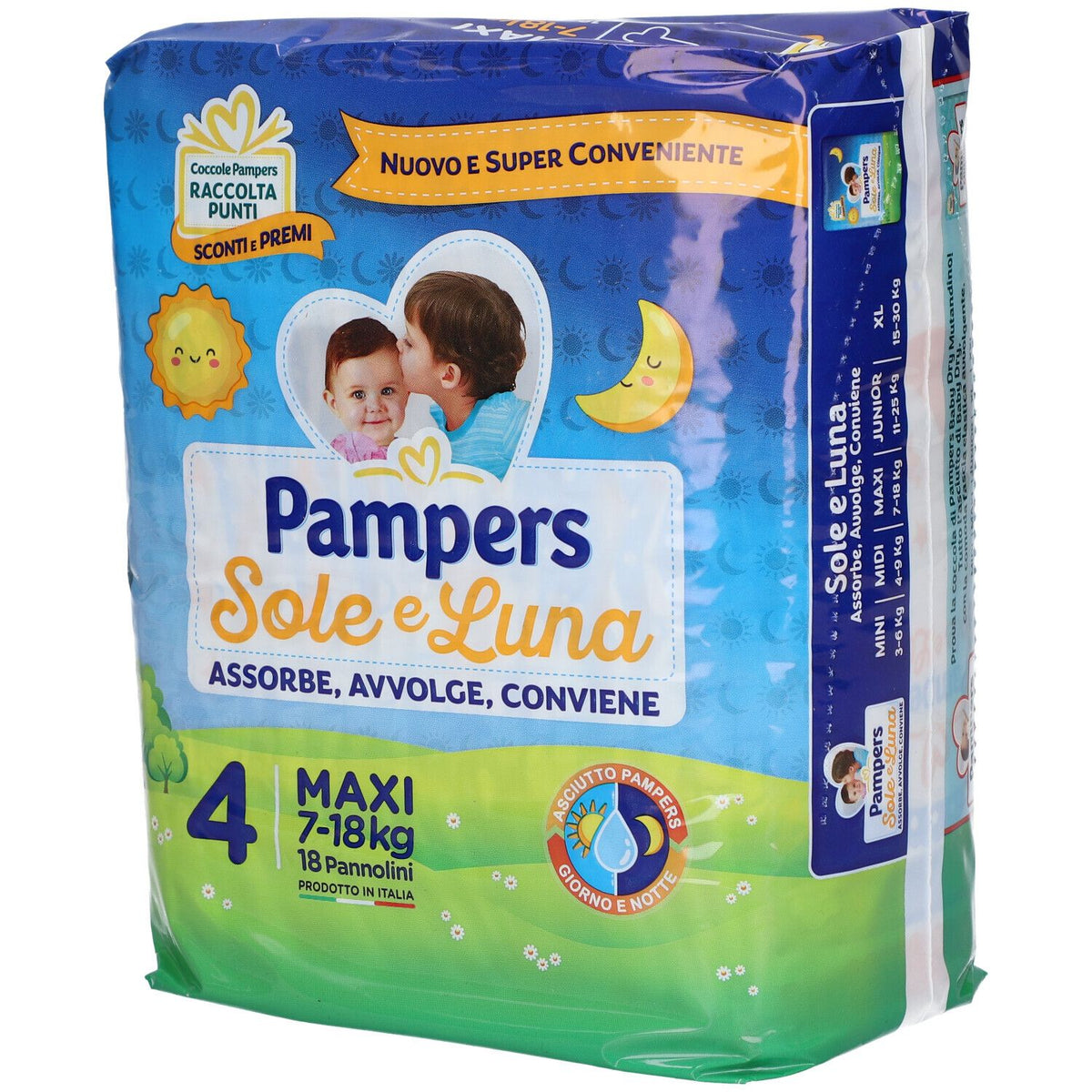 925891261 - PAMPERS SOLE&LUNA MAXI 18PZ