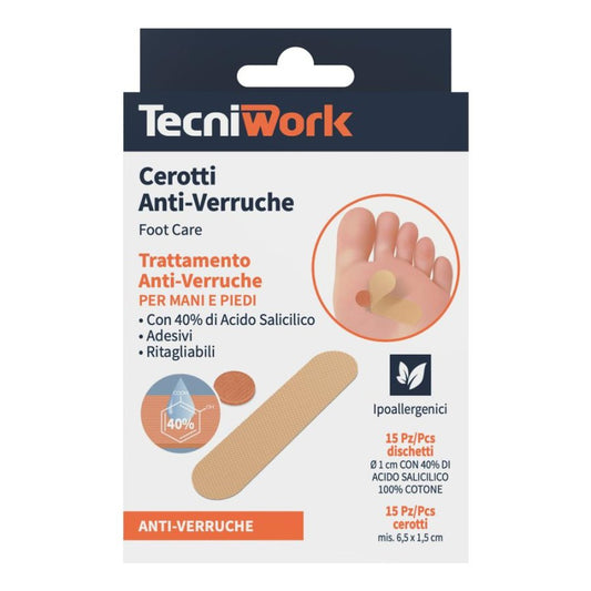 TECNIWORK Cerotti Verruche Mani Piedi