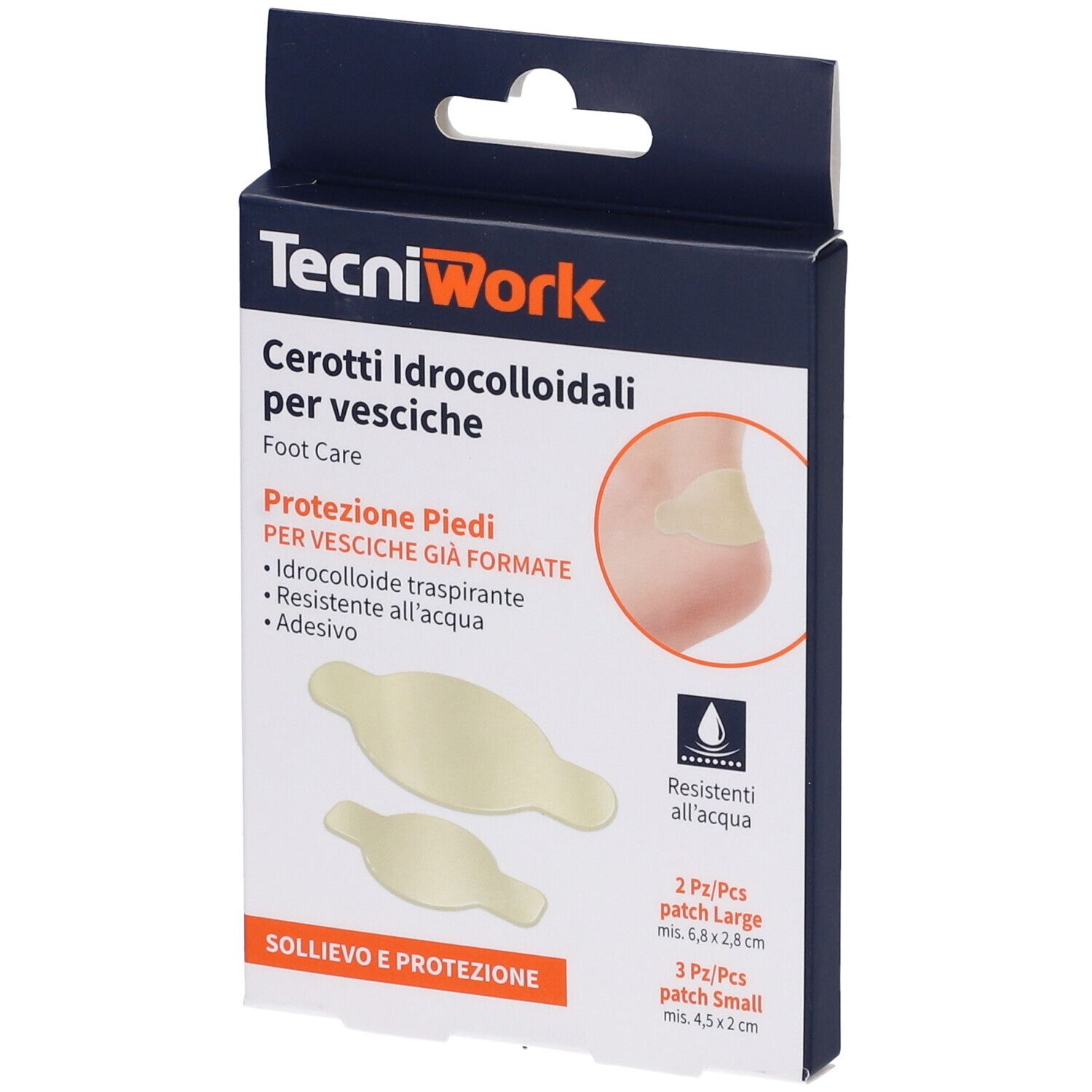 TECNIWORK Cerotti Ovali Vesciche 5pz