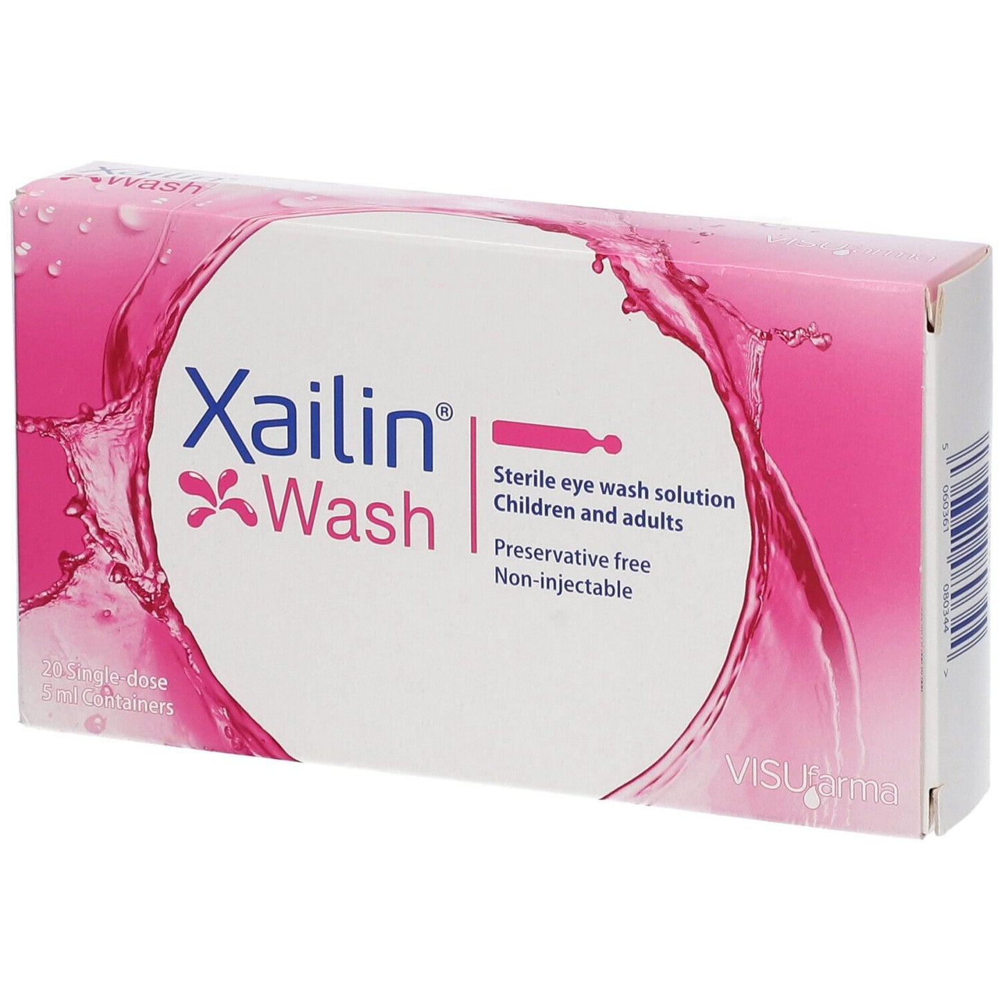 XAILIN WASH SOL STER OCUL 20F