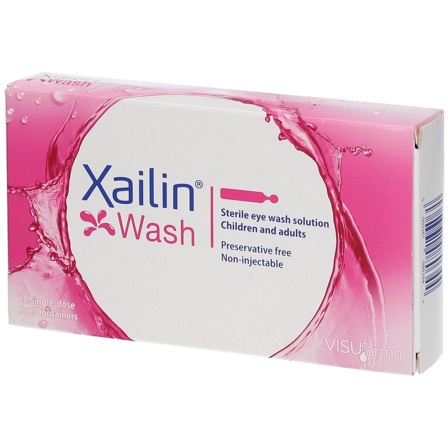 XAILIN WASH SOL STER OCUL 20F