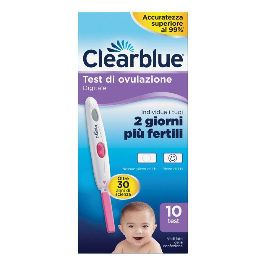 CLEARBLUE TEST OVULAT DIG 10STIK