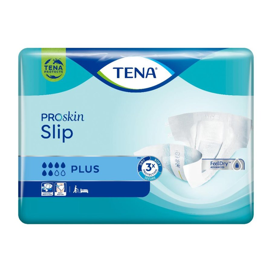 TENA SLIP Plus Pannolone S 30pz