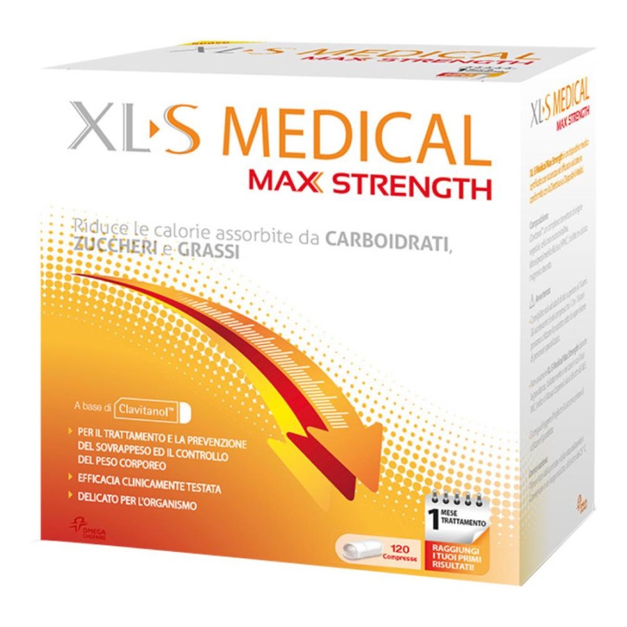 XLS MEDICAL MAX STRENGTH120CPR