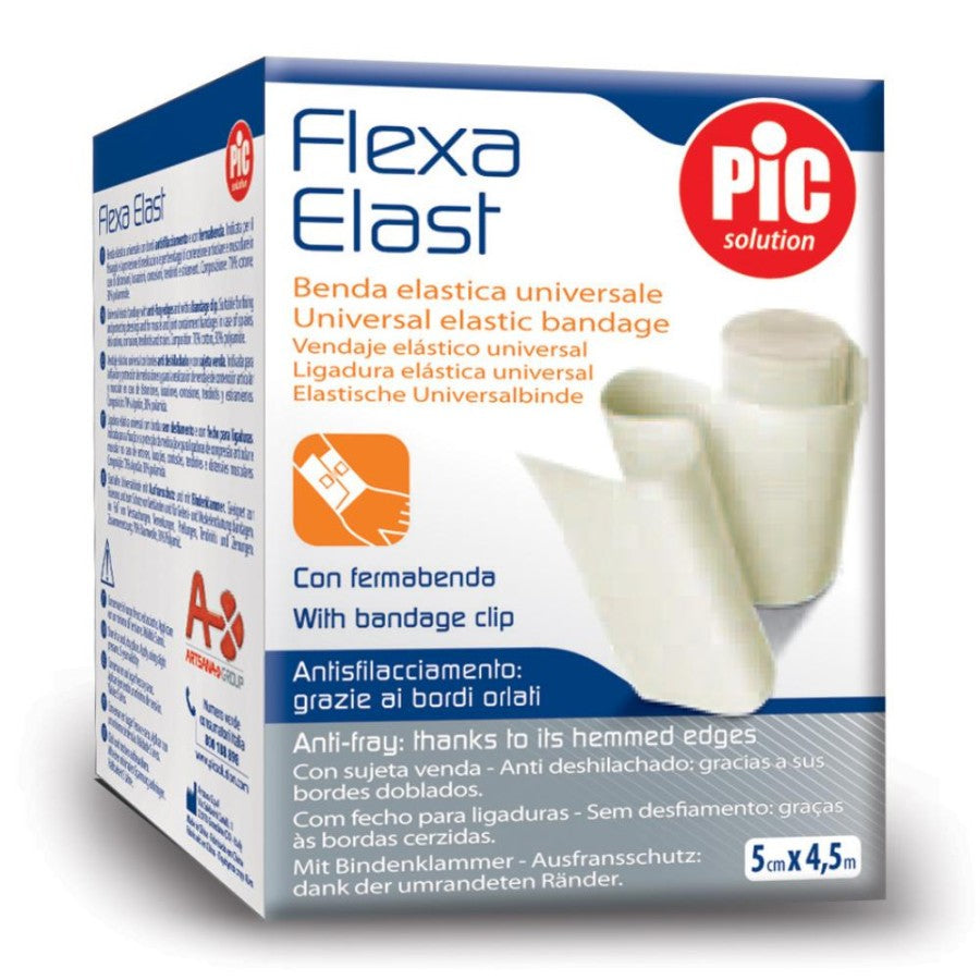 FLEXA ELAST Benda Bianca cm 10x4,5mt