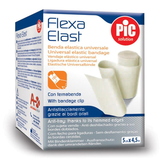 FLEXA ELAST Benda Bianca cm 10x4,5mt