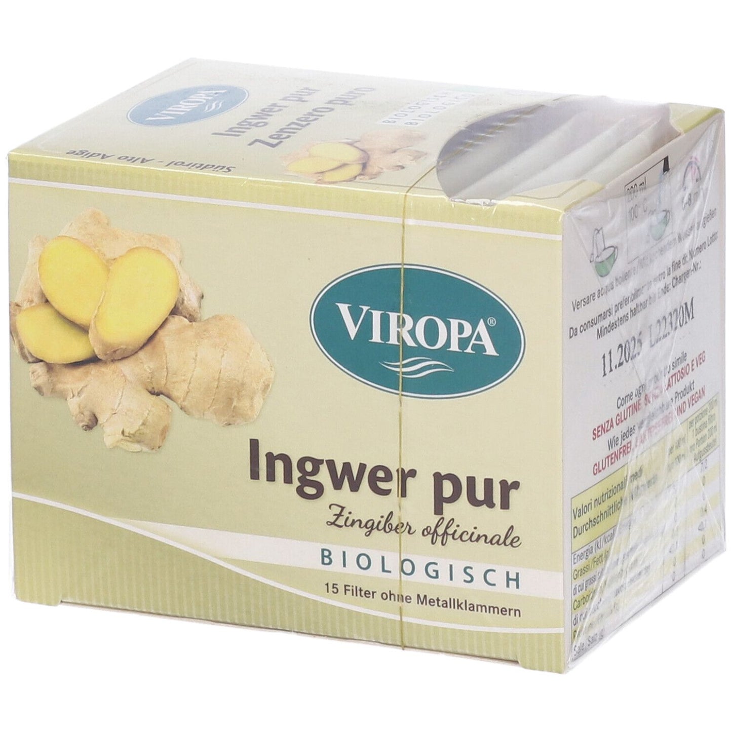 926674146 - VIROPA ZENZERO PURO BIO 15BUST