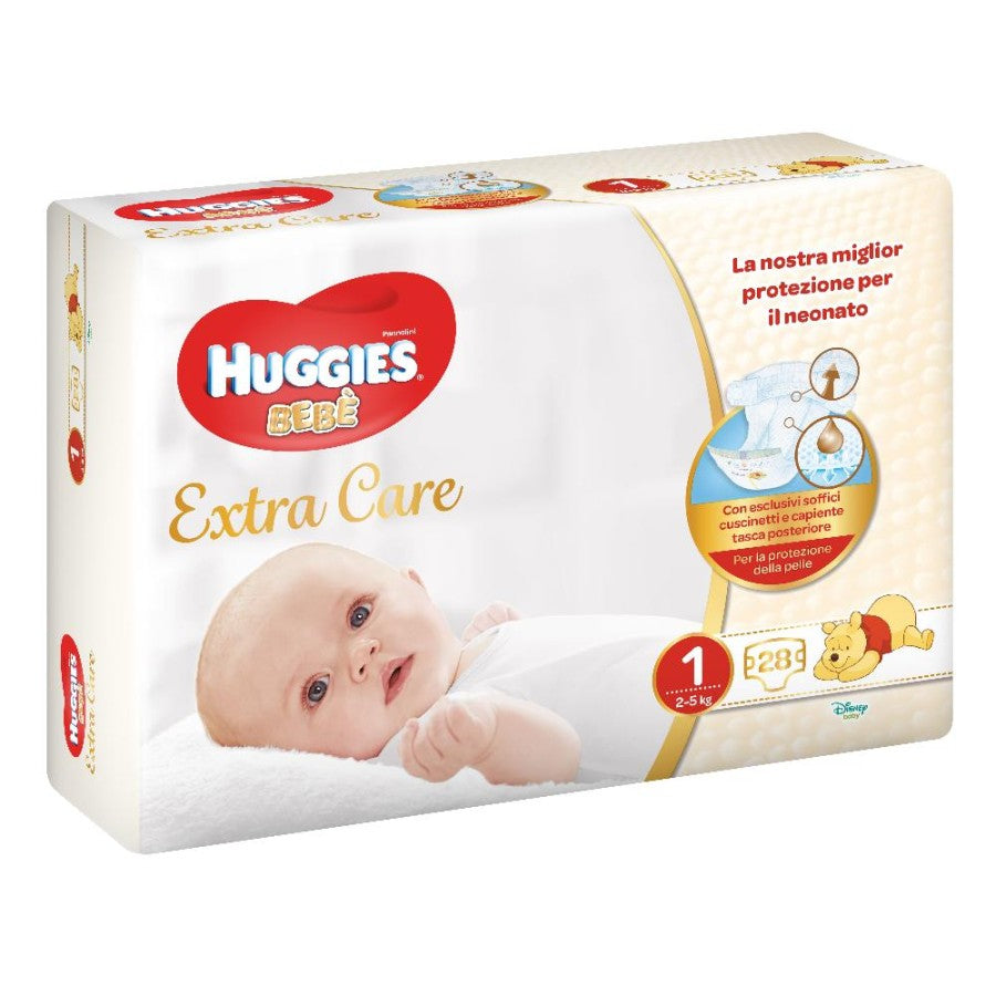 HUGGIES Pannol.Beb� Base 1 (2-5Kg) 28pz