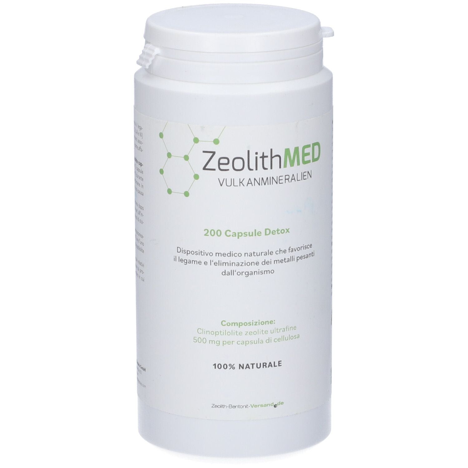 ZEOLITE MED DETOX 200CPS