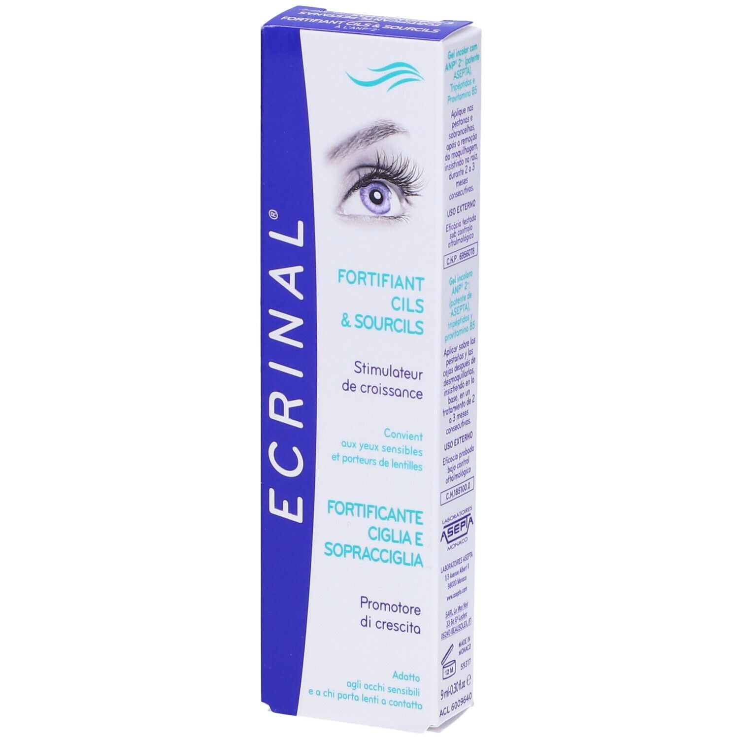927038392 - ECRINAL GEL CIGLIA RINF 9ML