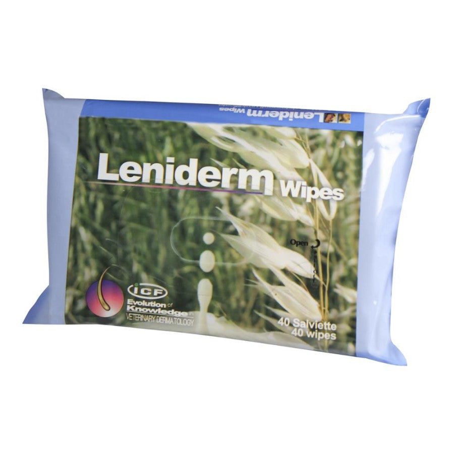 LENIDERM WIPES POCKET 40STRAPP