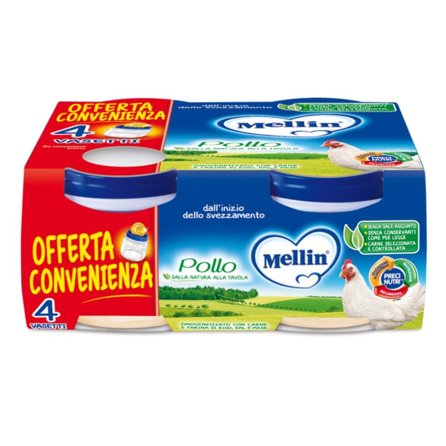 MELLIN Omo Pollo 4x80g