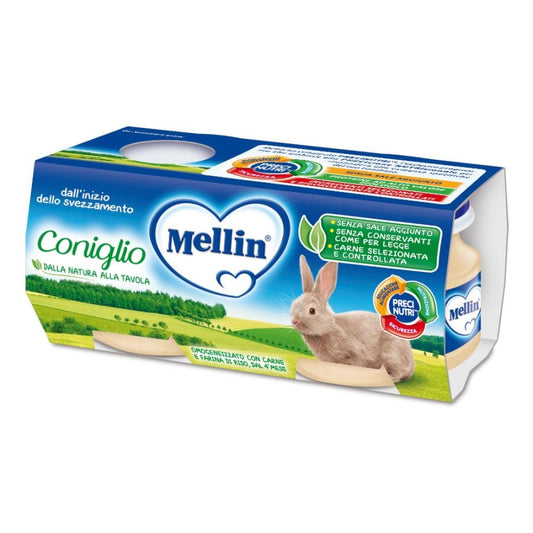 MELLIN Omo Coniglio 2x 80g