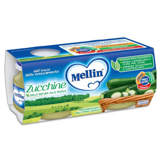 MELLIN Omo Zucchine 2x80g