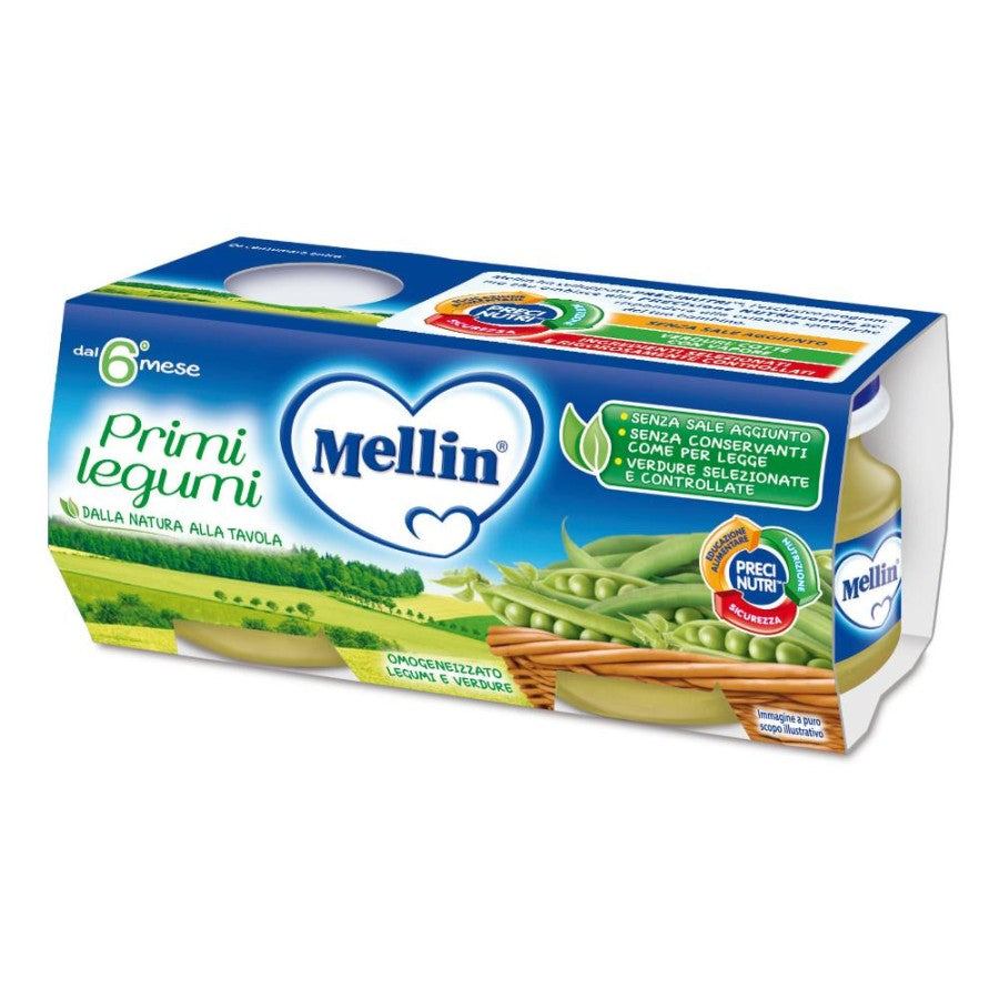 MELLIN Omo Primi Legumi 2x 80g