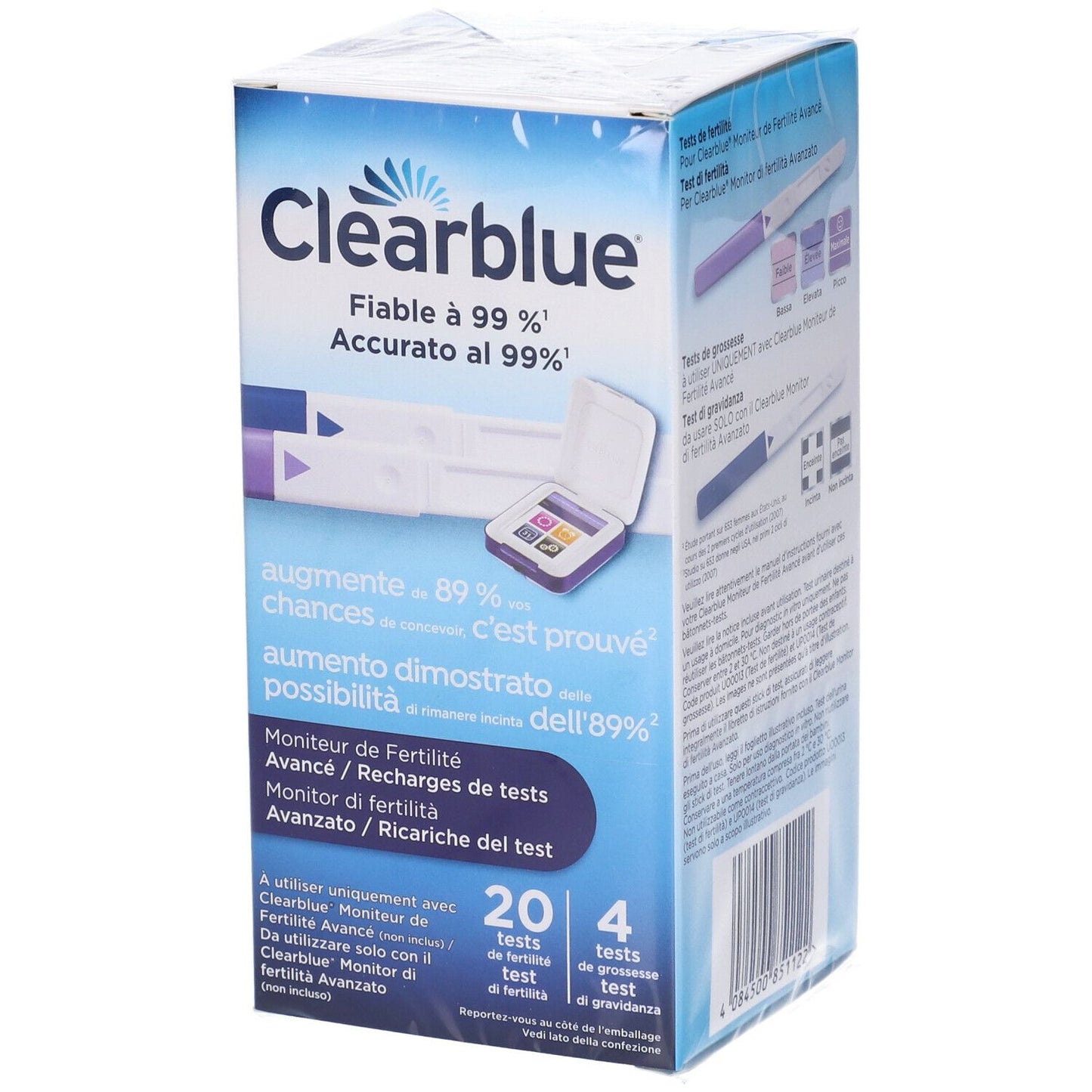 927292110 - CLEARBLUE ADV MONIT FERTIL STI