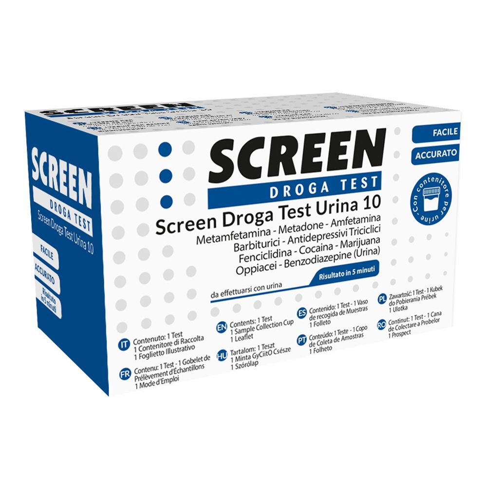 927972327 - SCREEN DROGA TEST URINA 10