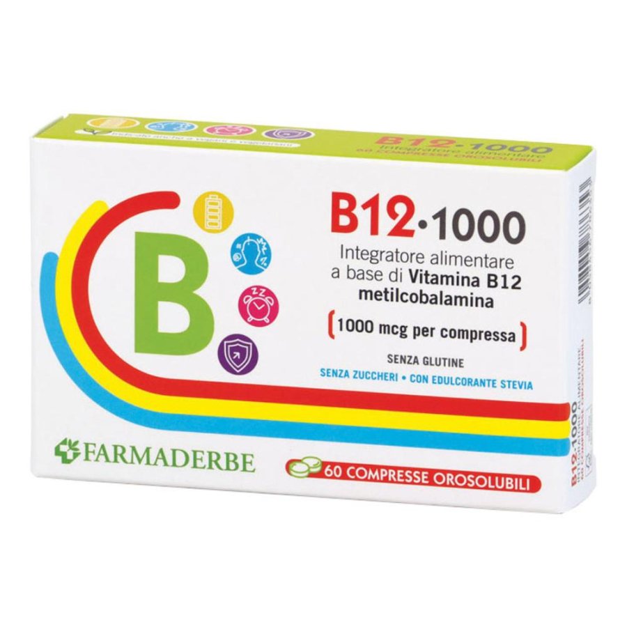 B12 1000 60CPR OROSOLUBILI FAR