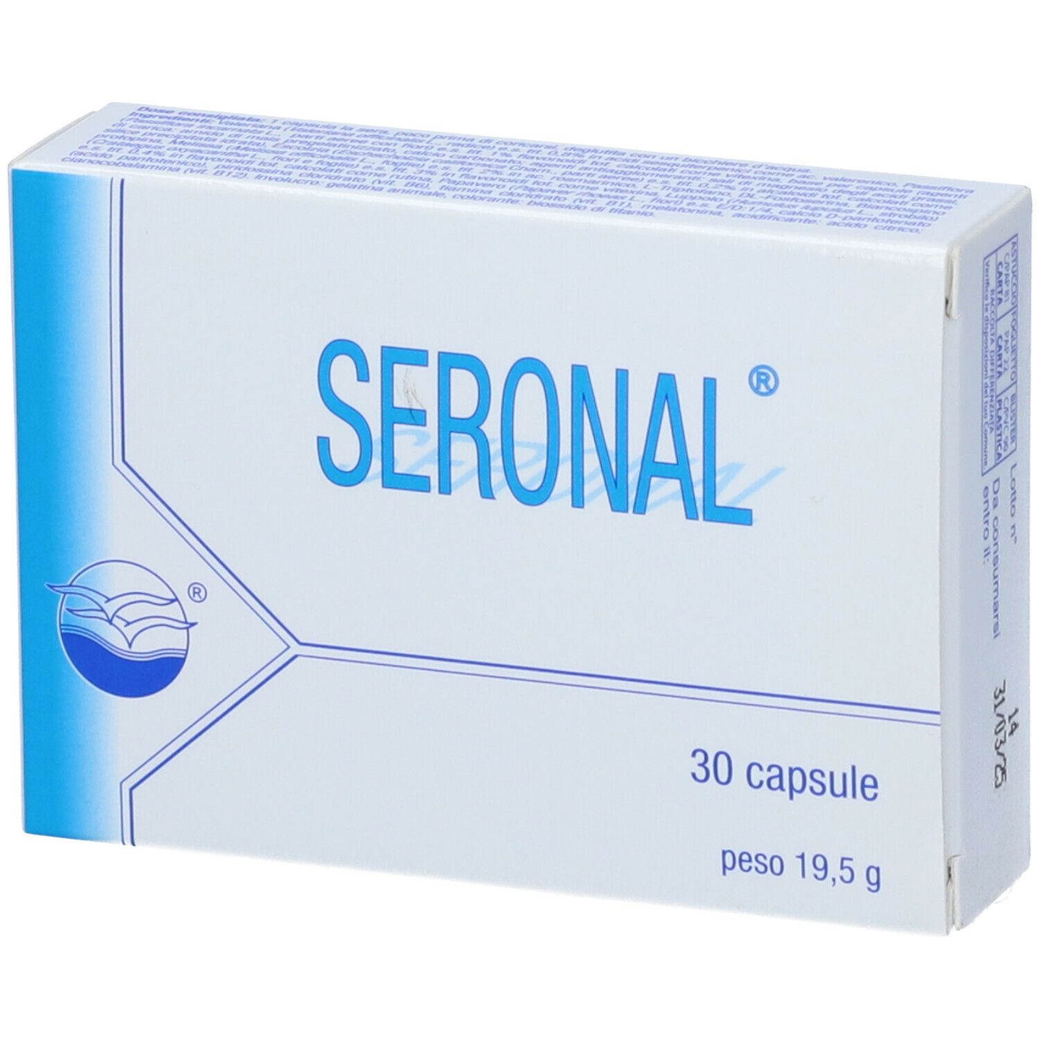 SERONAL 30 Cps 550mg