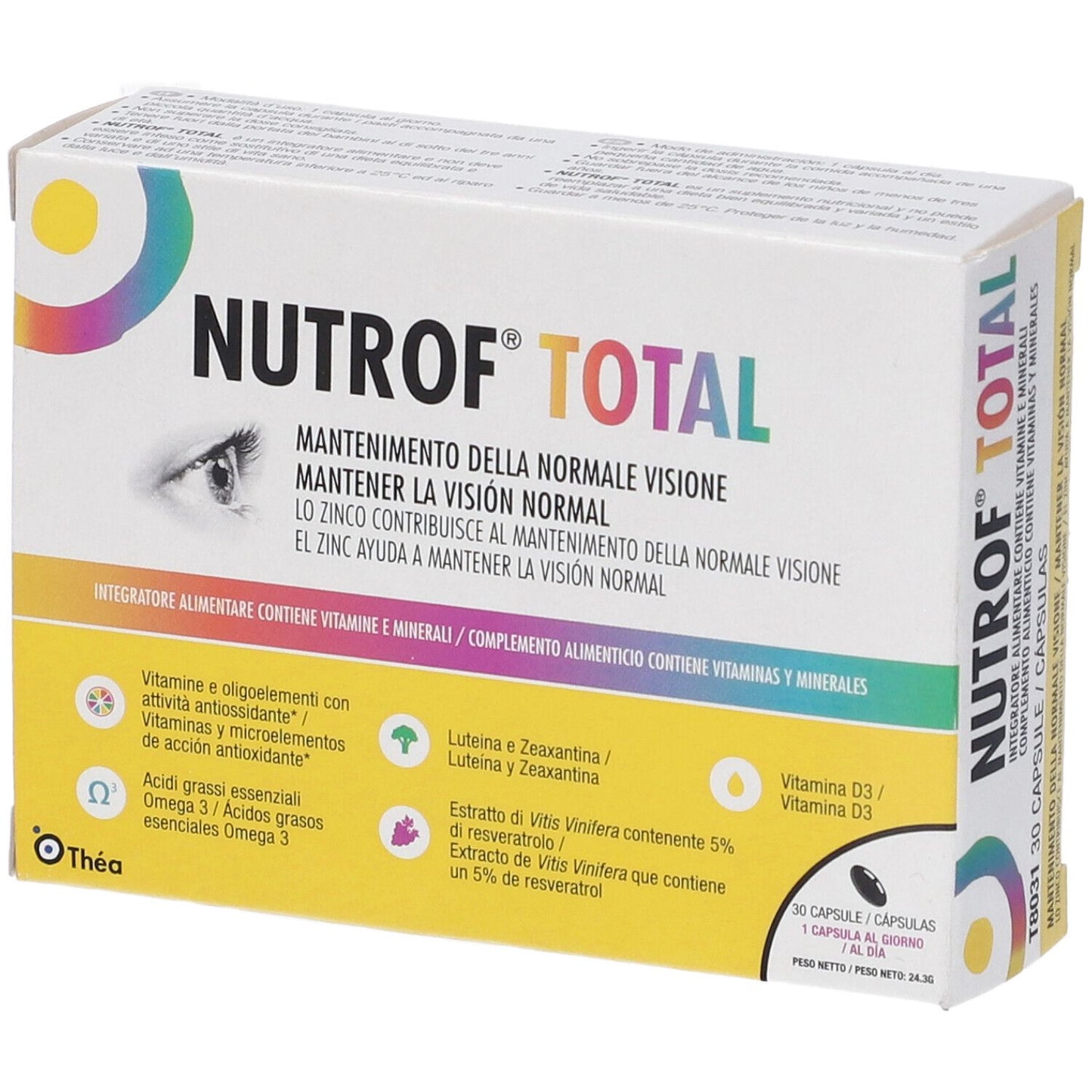 930209869 - NUTROF TOTAL*INT 30CPS