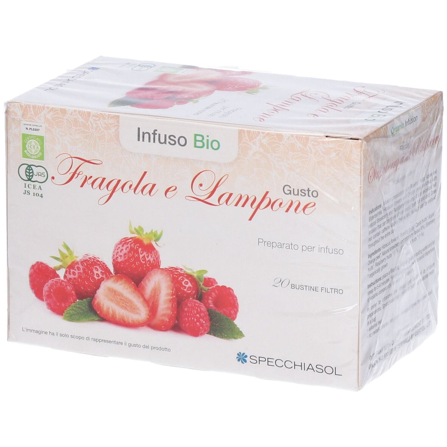 930500727 - INFUSO FRAGOLA LAMPONE 20FILT