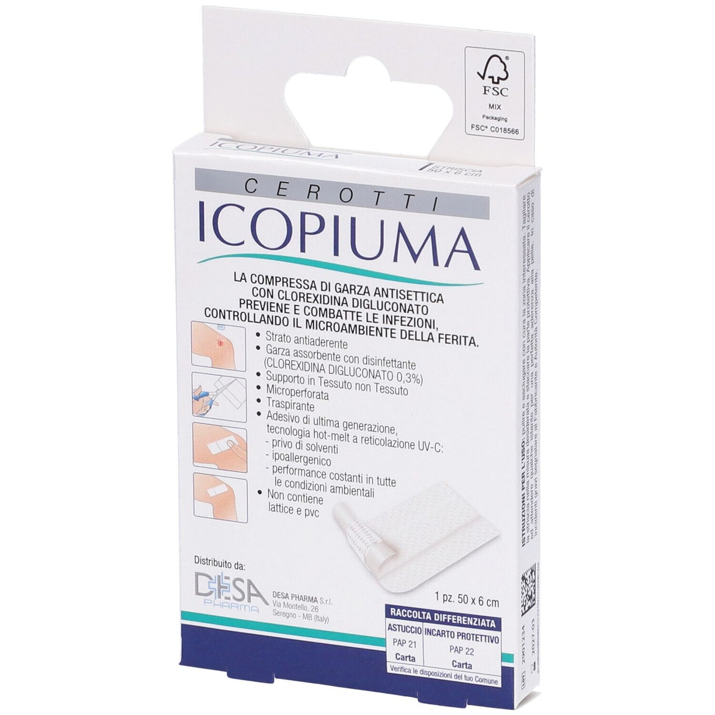 CER STRISCE ICOPIUMA TNT 50X6