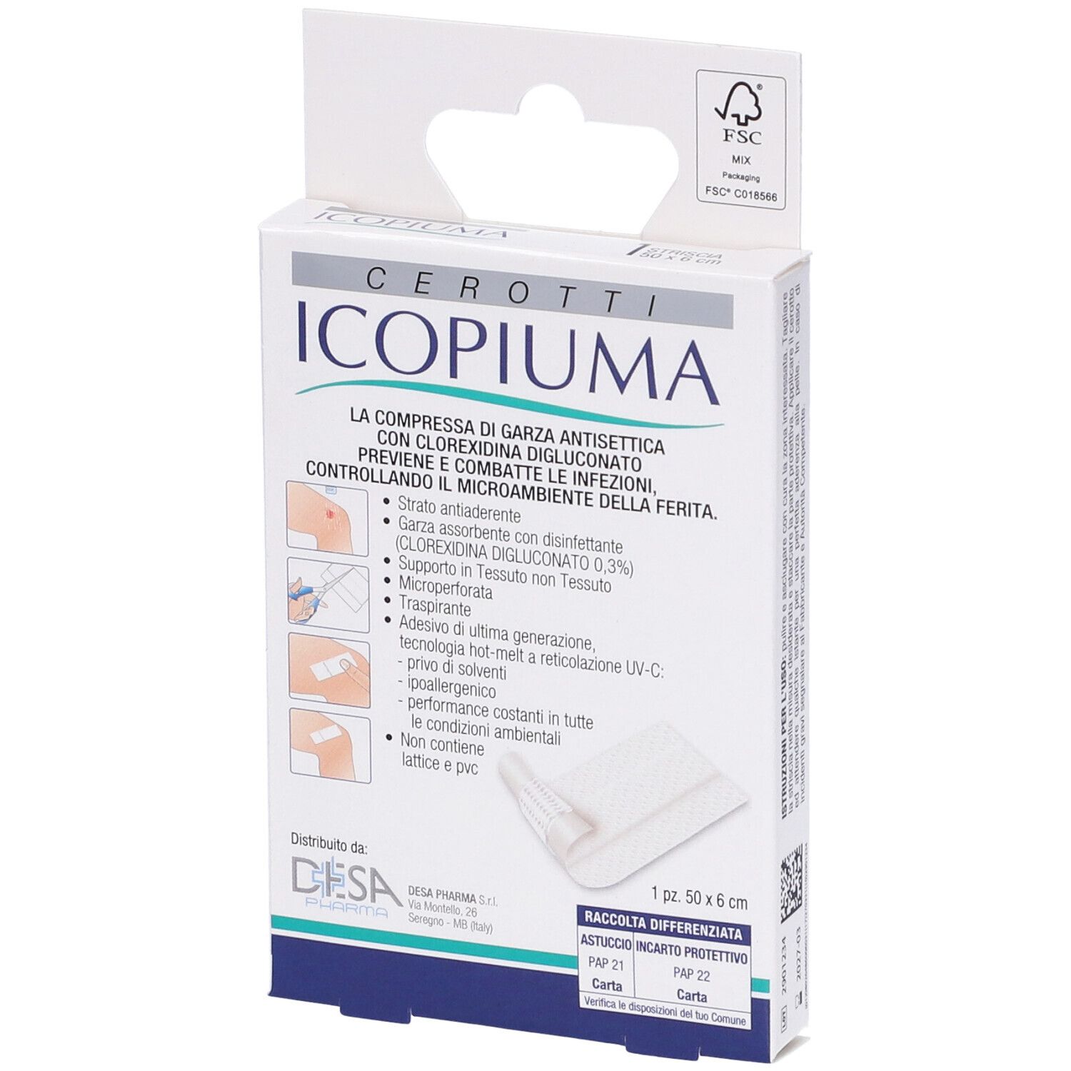 CER STRISCE ICOPIUMA TNT 50X6