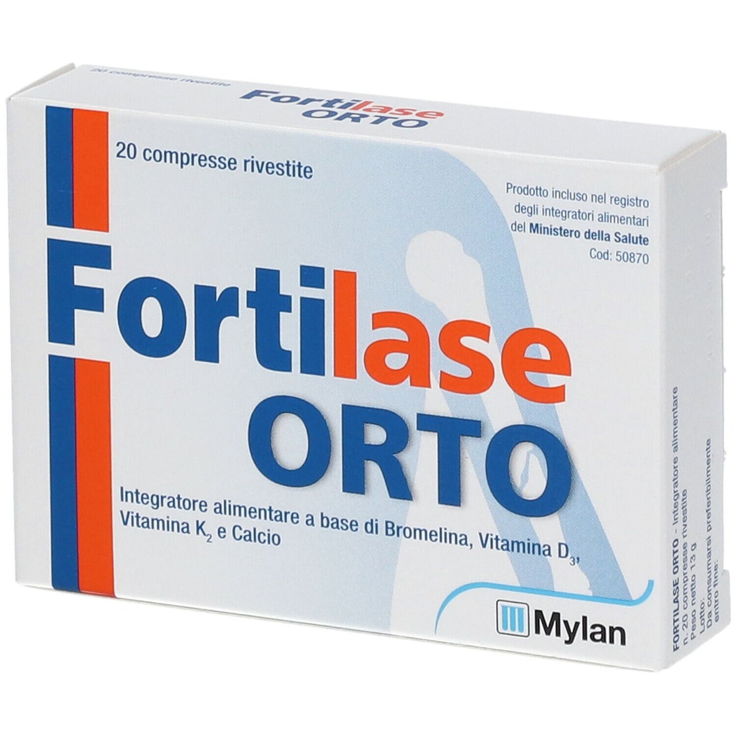 930853825 - FORTILASE ORTO 20CPR RIVESTITE