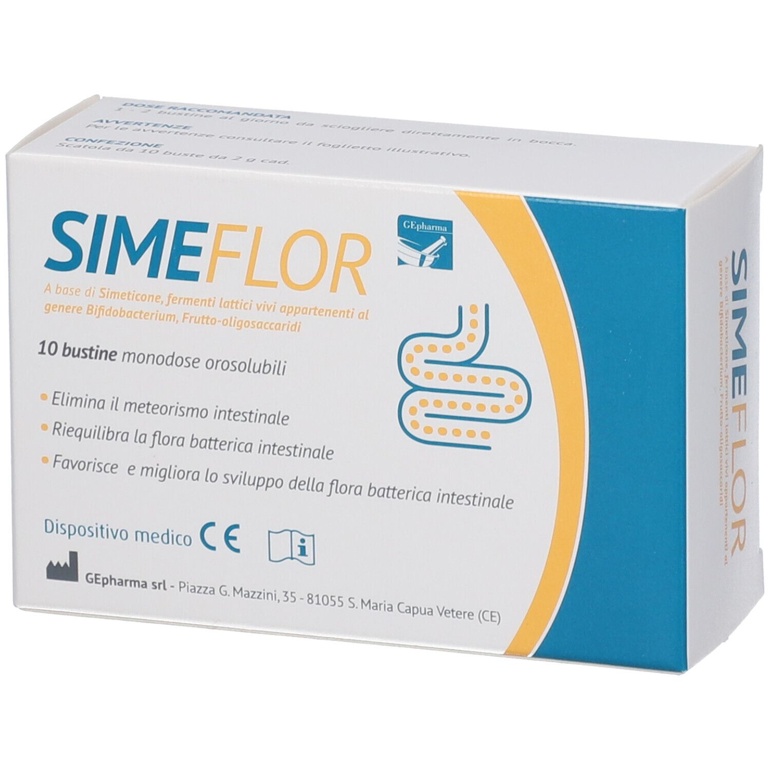 930855782 - SIMEFLOR 10BUST MONODOSE 2G