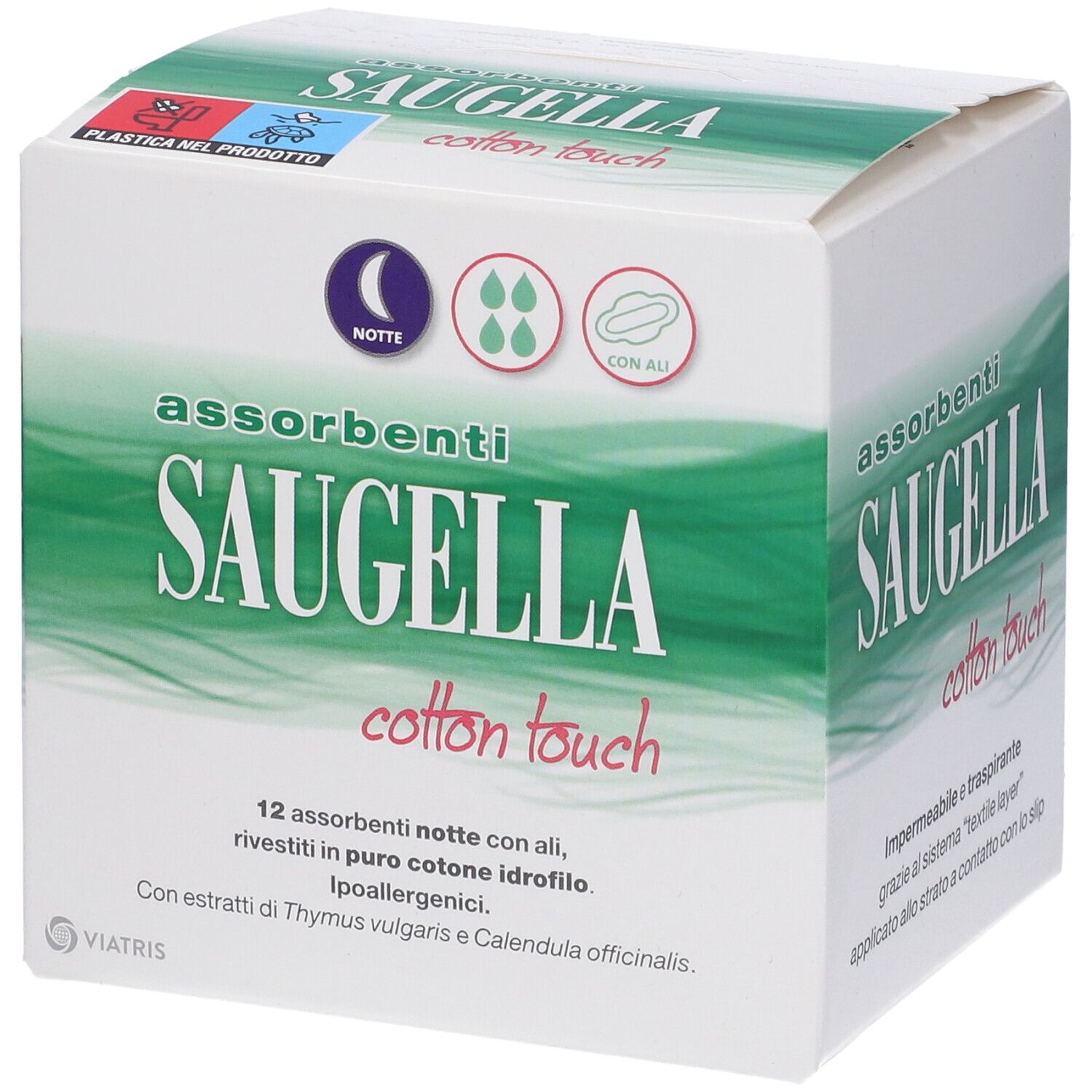 930856125 - SAUGELLA ASSORBENTI NTT12PZ TP