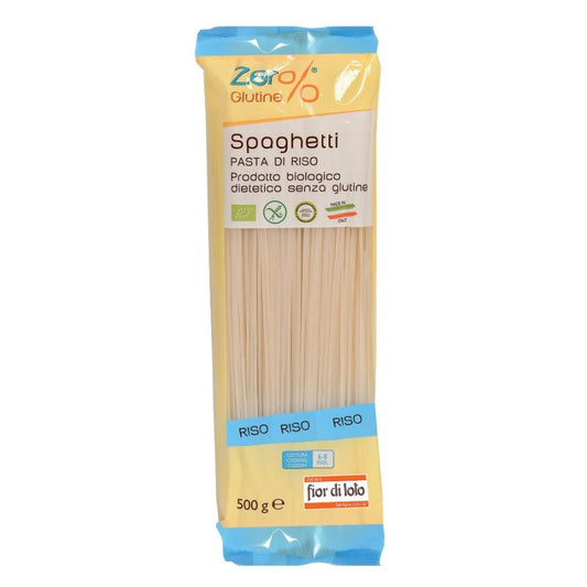 ZERO % GLUTINE Pasta Riso Bio Spaghetti 500g
