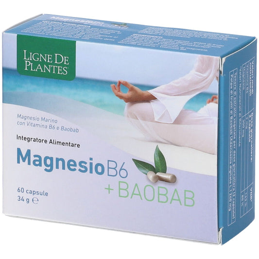 MAGNESIO B6+BAOBAB 60CPS
