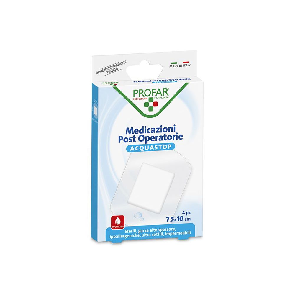 PROFAR MED ACQUASTOP 7,5X10 4P