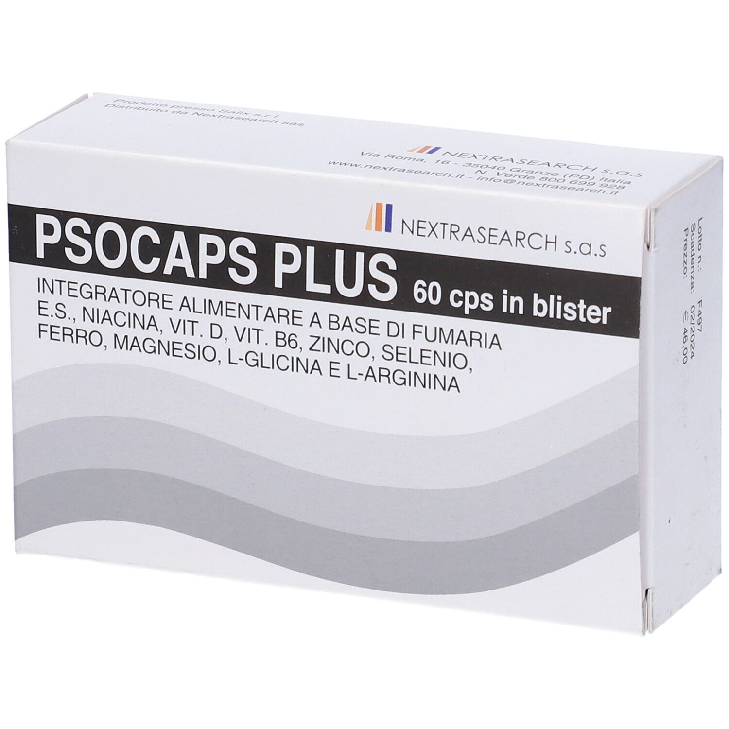 PSOCAPS PLUS 60CPS