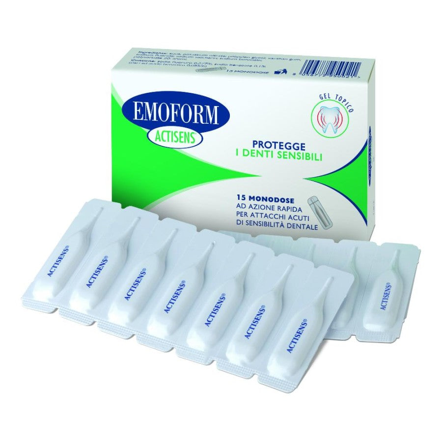 EMOFORM ACTISENS GEL 15DOSI