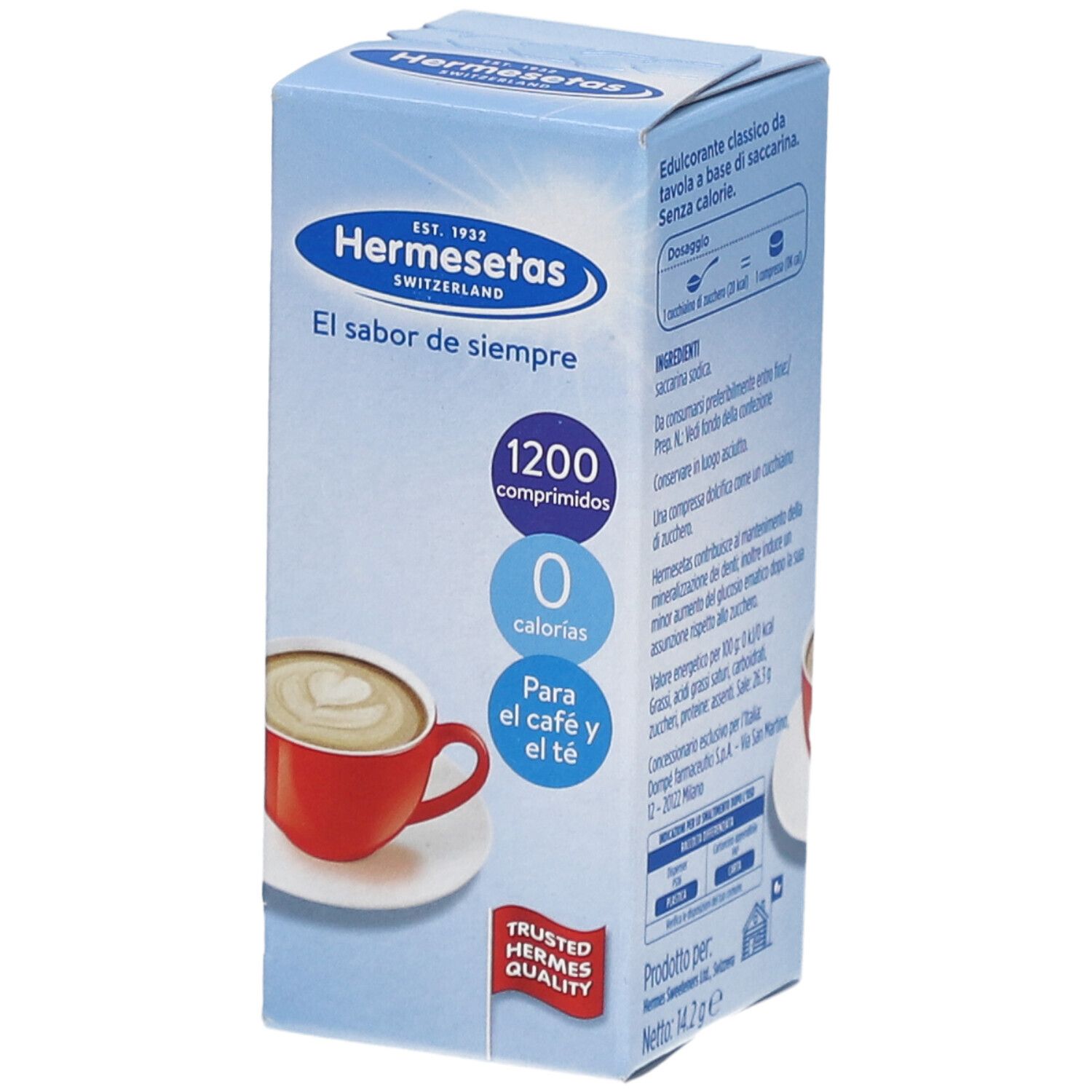 931122396 - HERMESETAS ORIGINAL 1200CPR