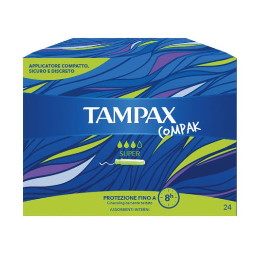 TAMPAX COMPAK SUPER 24PZ