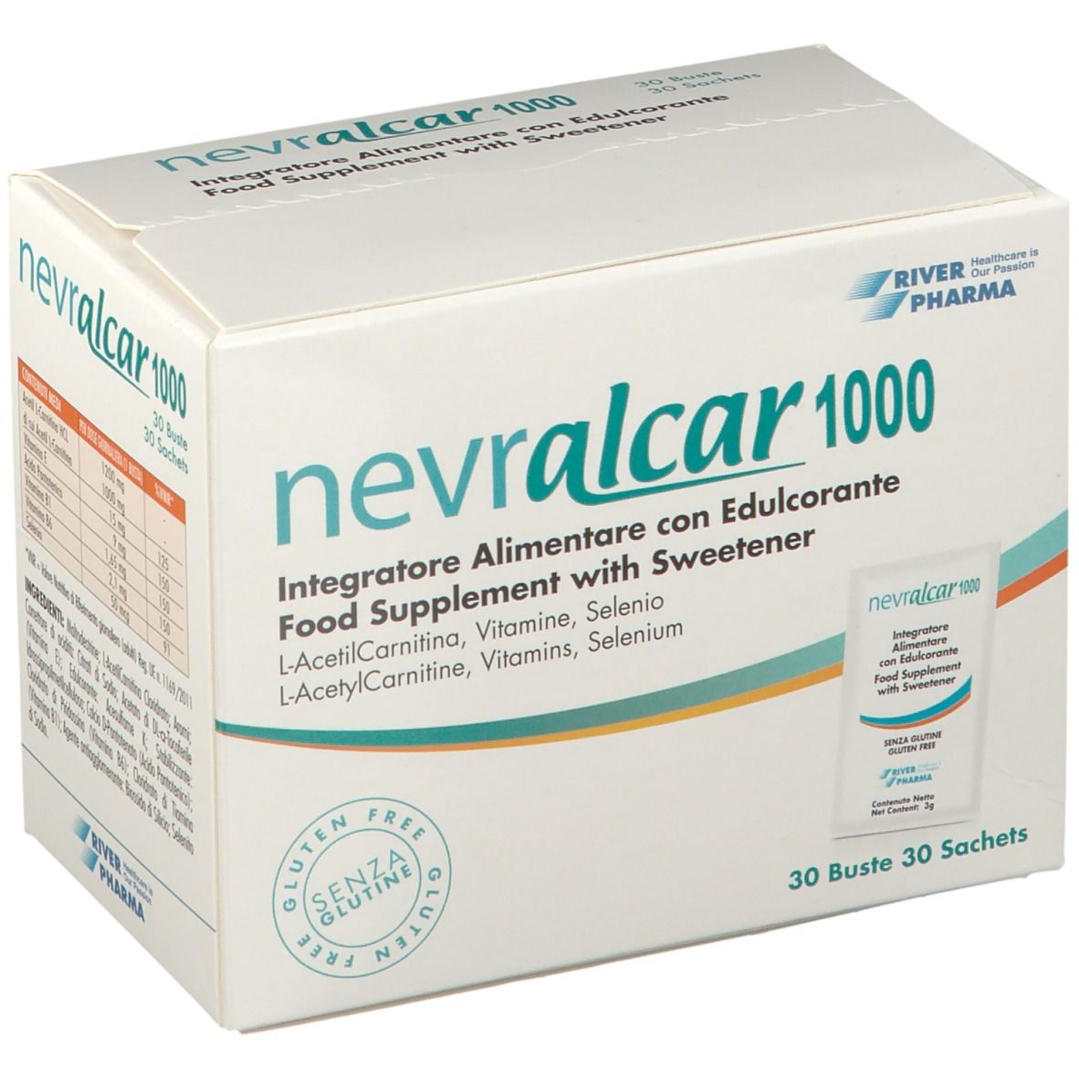 931498760 - NEVRALCAR 1000 30BUST