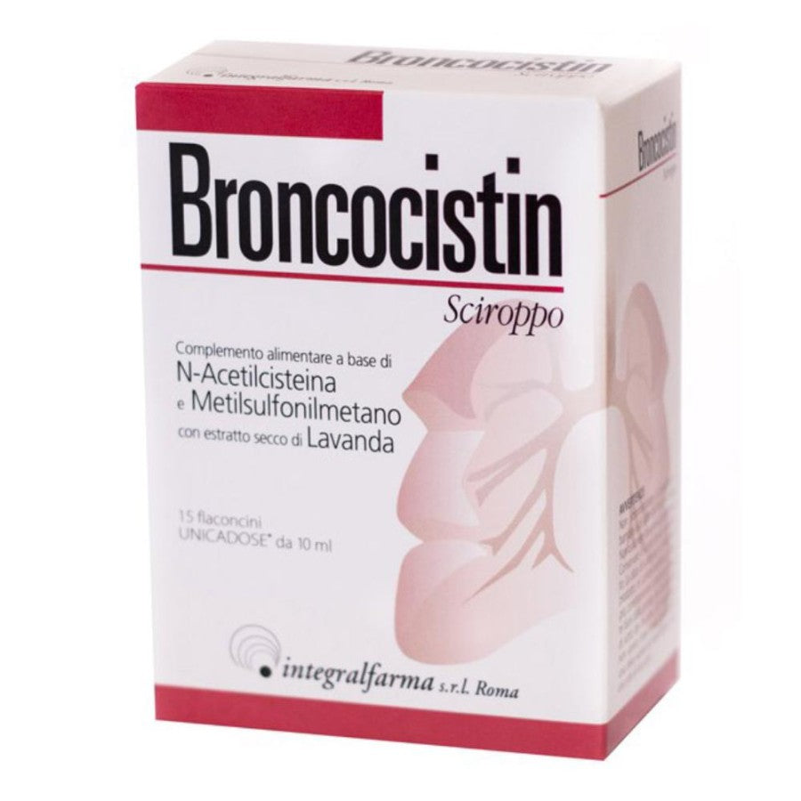 BRONCOCISTIN Sciroppo 15fl.10ml