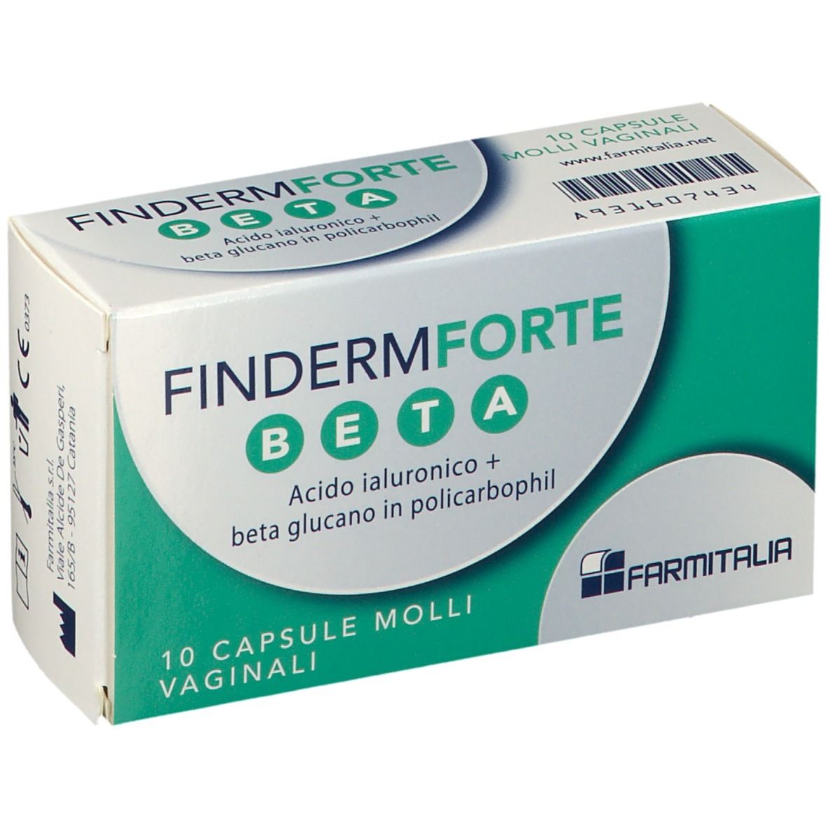 931607434 - FINDERM FORTE BETA 10CPS MOLLI