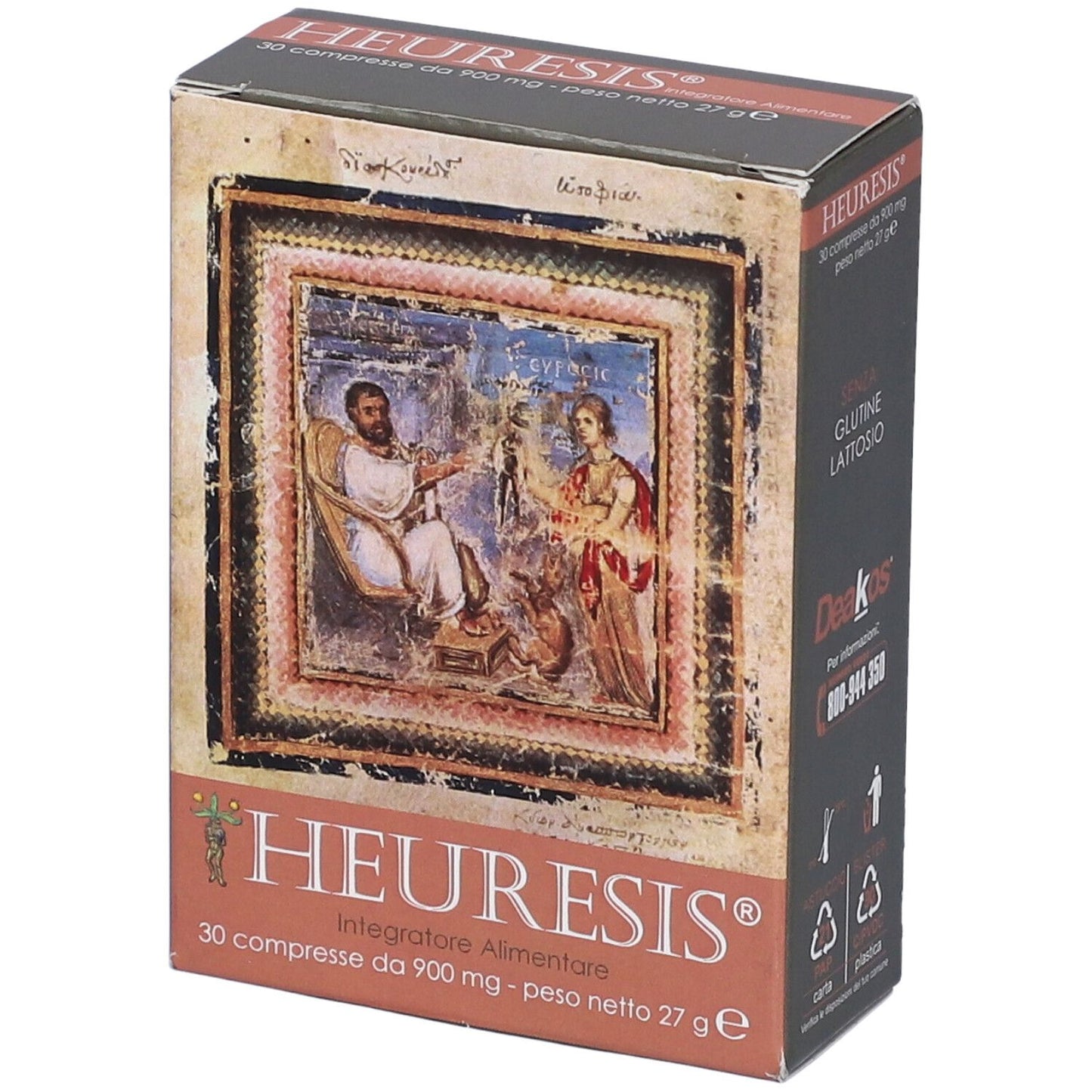 HEURESIS 30 Cpr 900mg