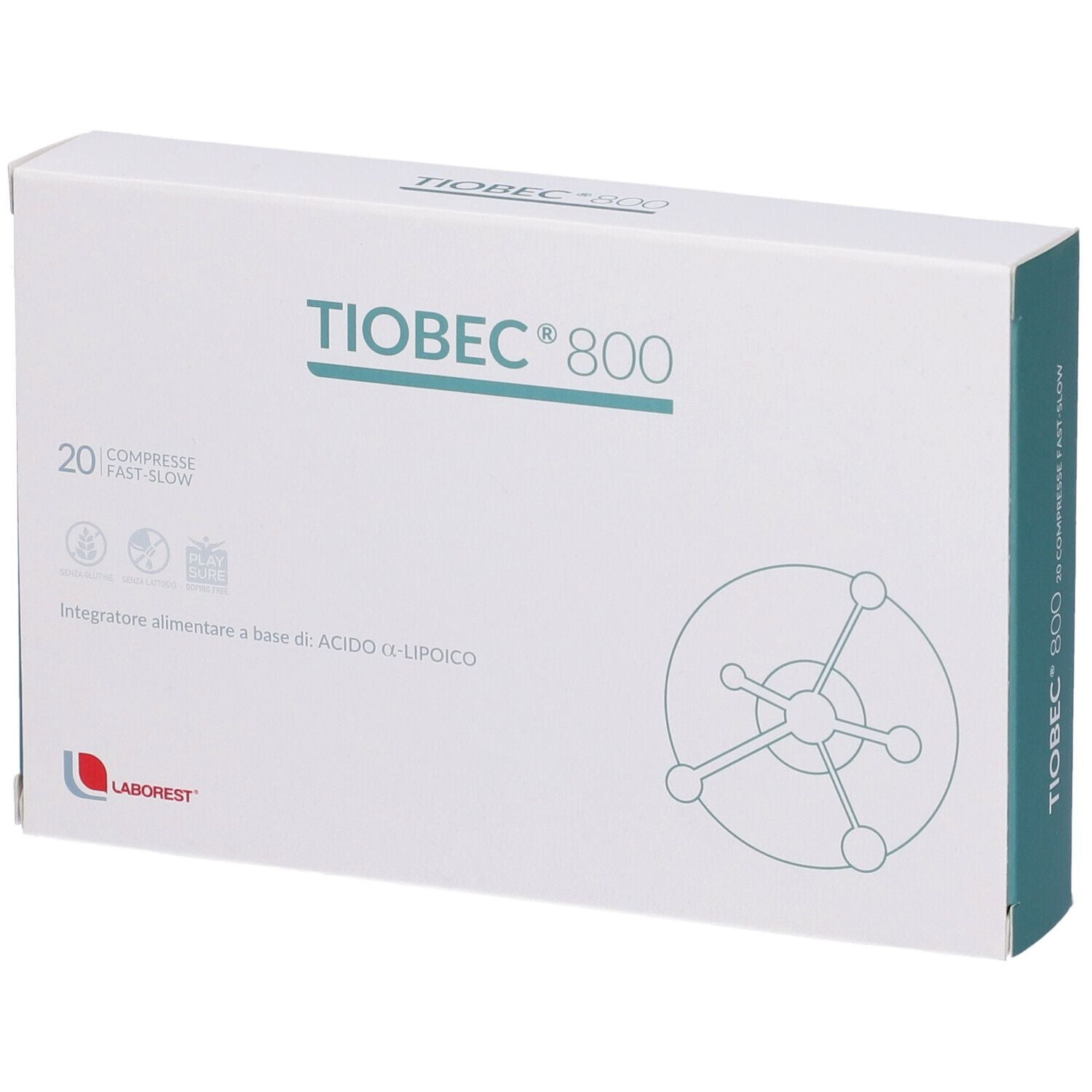 931771289 - TIOBEC 800 20CPR FAST-SLOW 32G