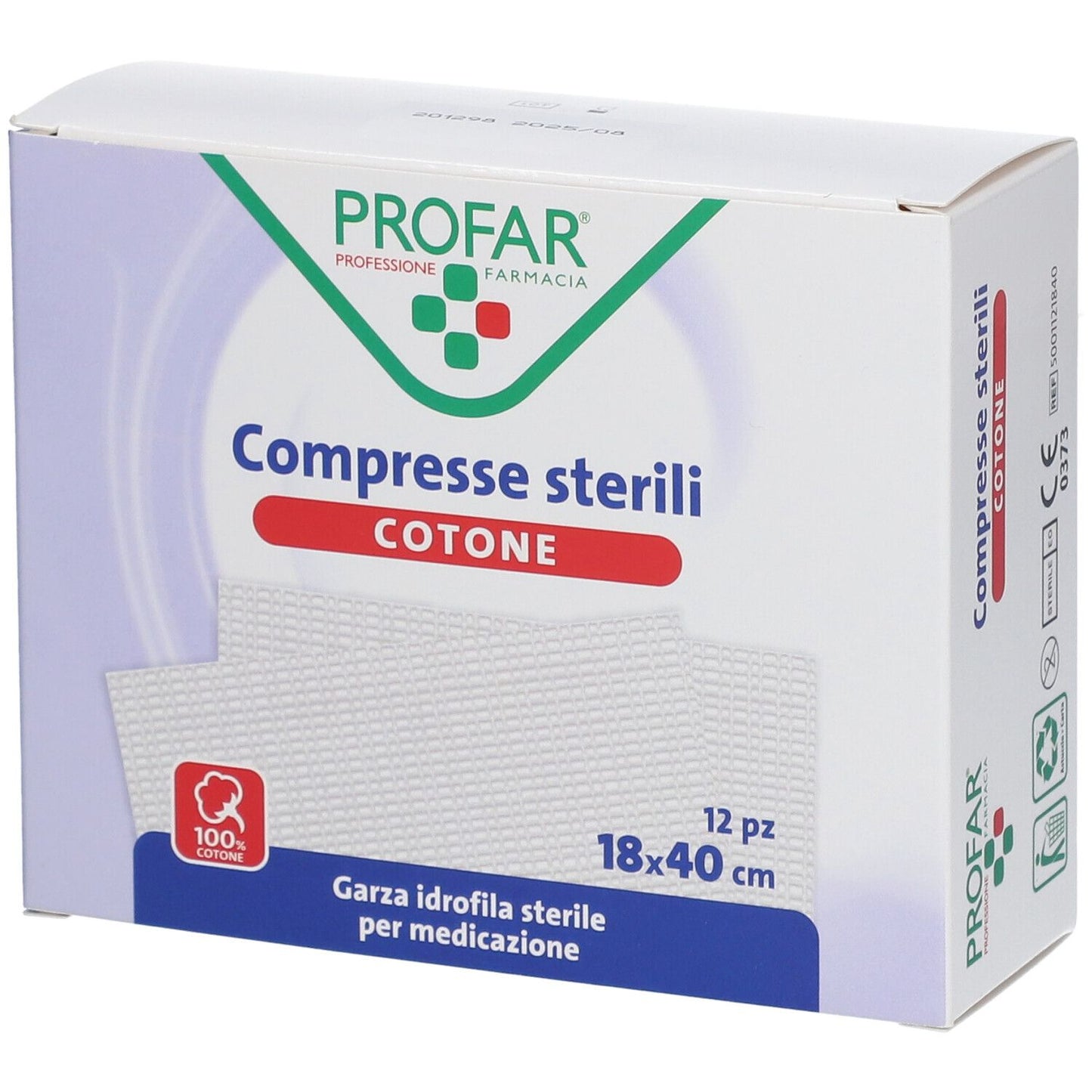 PROFAR GARZA COTONE 18X40 12PZ