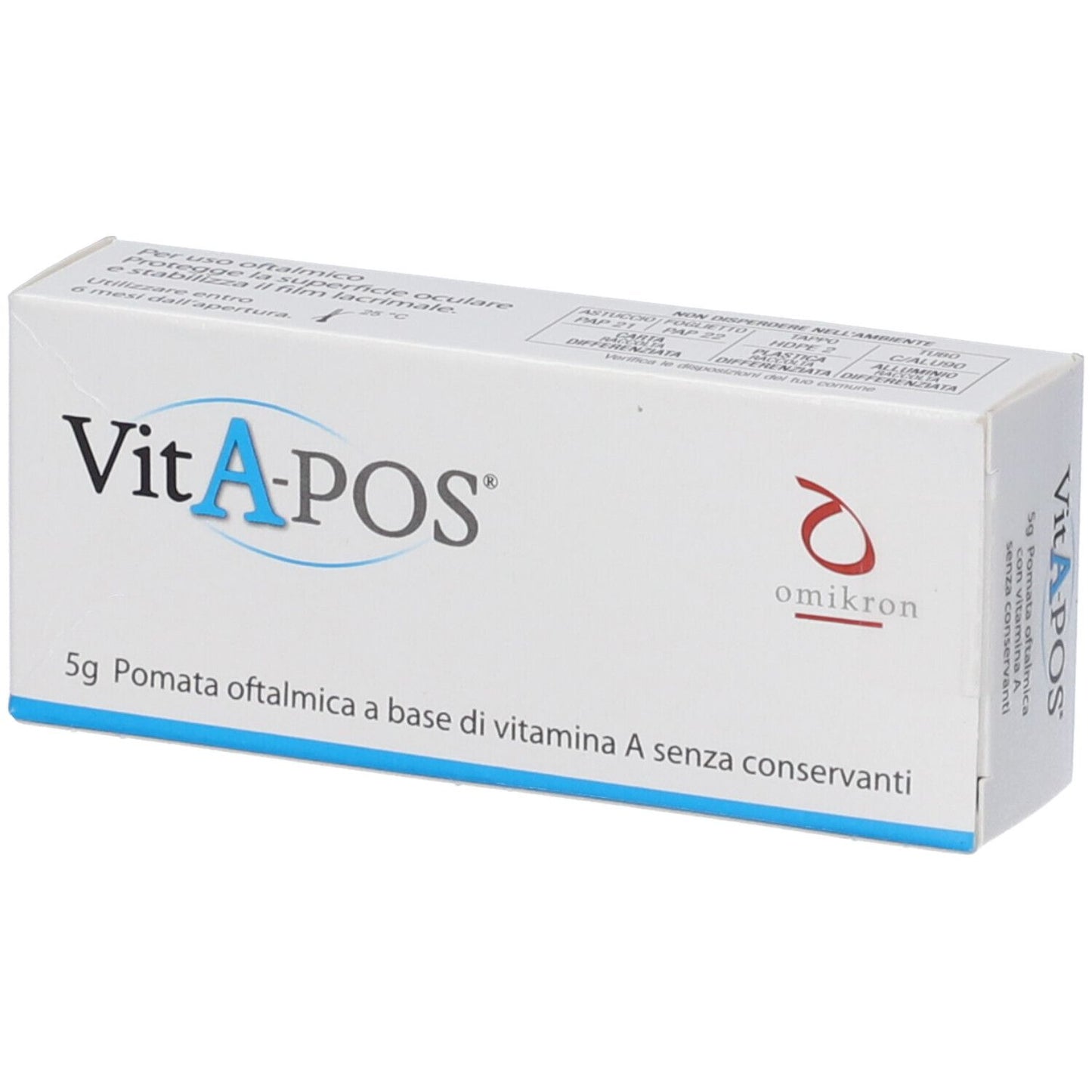 931962625 - VITAPOS POMATA OFTALMICA 5G