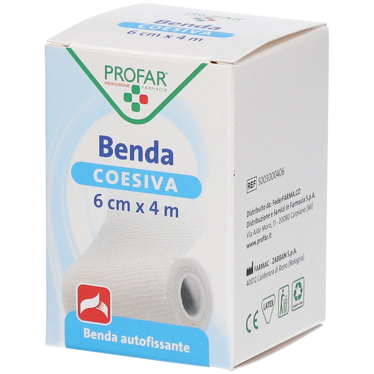 931973426 - BENDA PROFAR COESIVA 6X400CM