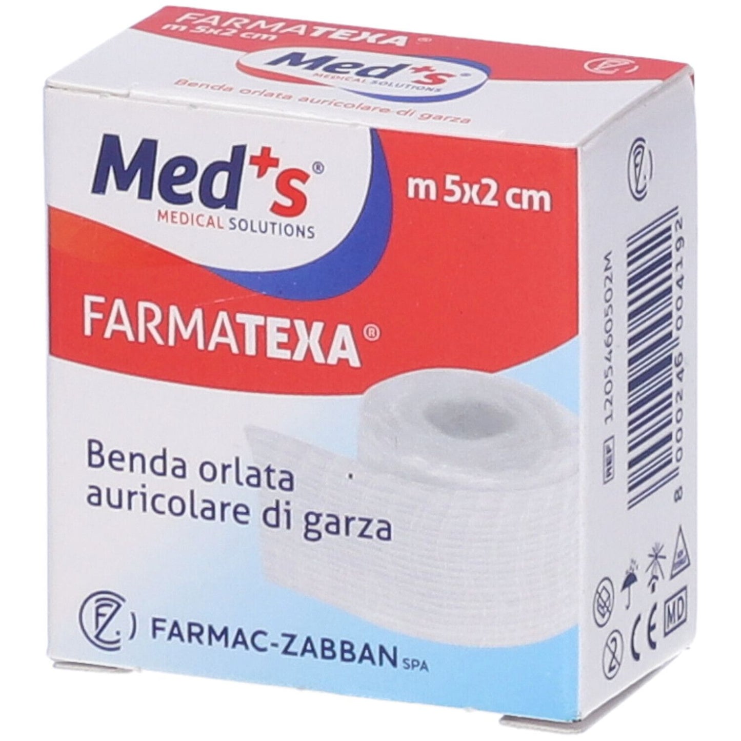 BENDA MEDS ORL 12/8 AURIC5X2CM