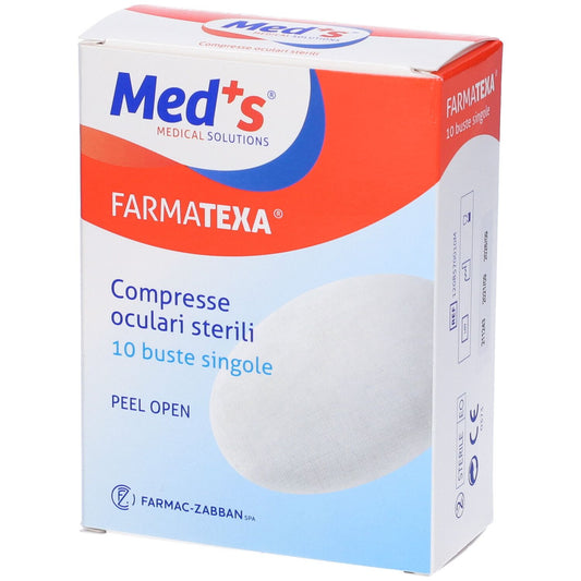 FARMAC-ZABBAN MEDS 10 Cpr Oculari Sterili S/Ades.