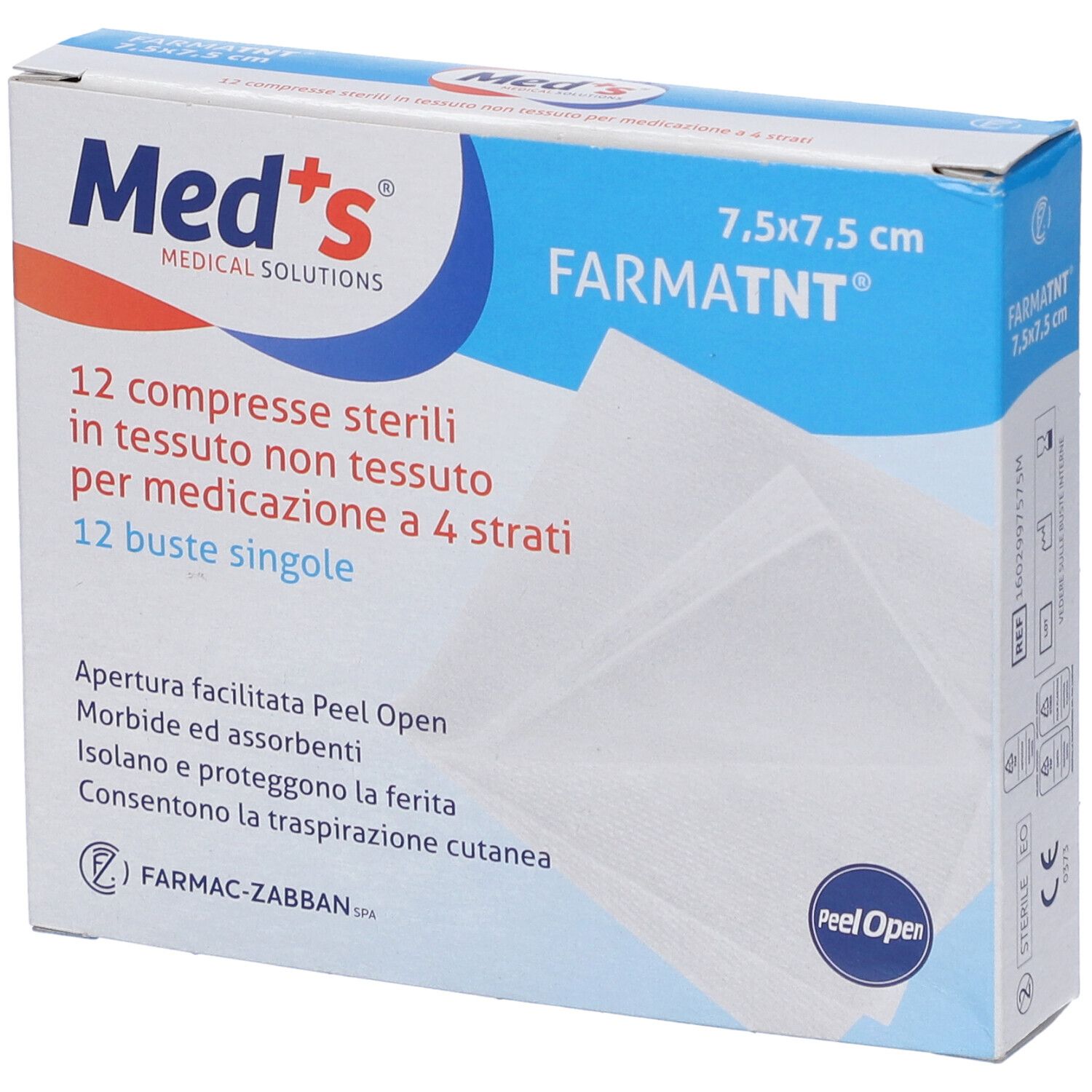 MEDS TNT ST 7,5X7,5CM PO 12 PZ
