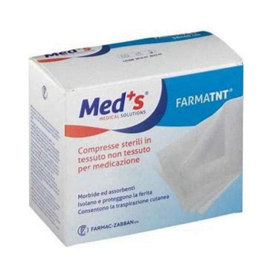 TNT MEDS ST 10X10CM PO 12PZ
