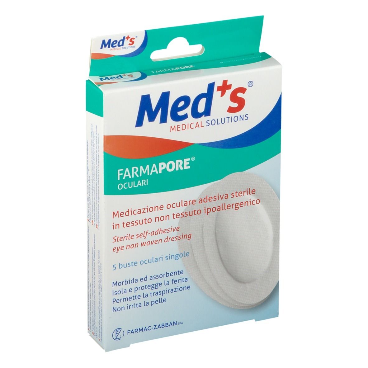 MEDS GARZE OCUL 5PZ ZABB